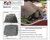 Dekorra Realistic Faux Rocks